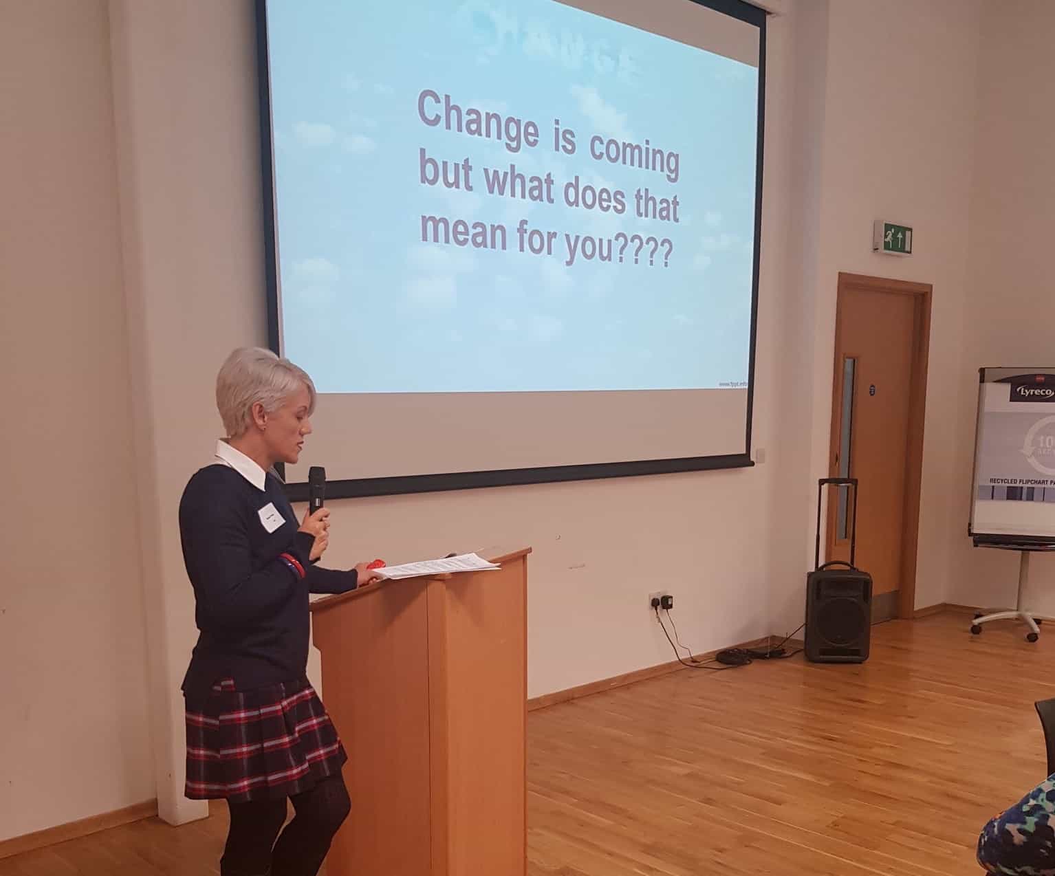 FCSS - Susan speaking about Change