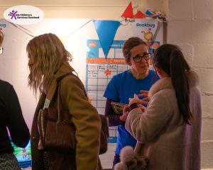 FCSS - exhibitors speaking to delegates