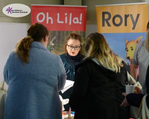 FCSS - delegates speaking to exhibitors